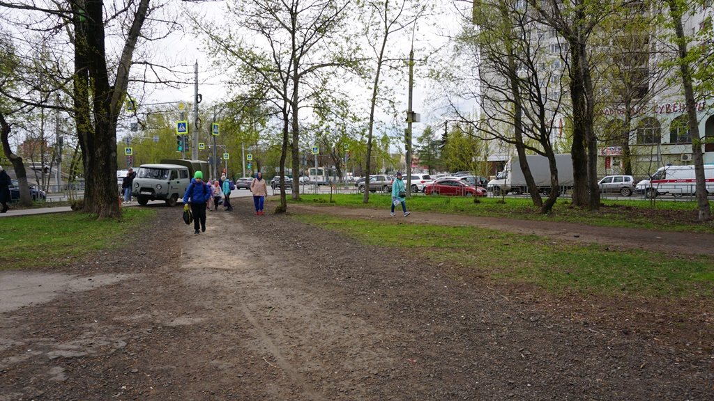 В Вологде обустроят новую пешеходную дорожку к одной из школ