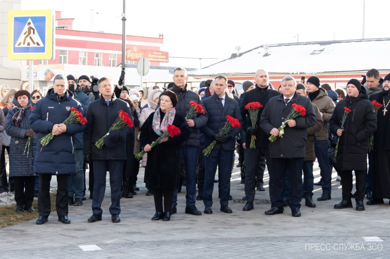 В Вологде торжественно открыли площадь Бабушкина