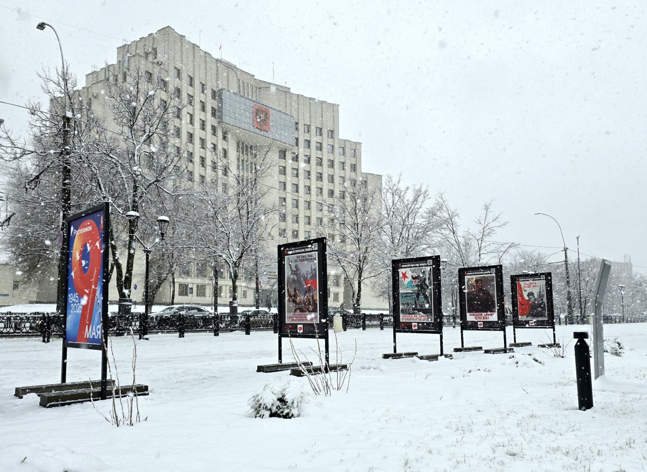 В центре Вологды «оживают» герои Великой Отечественной войны