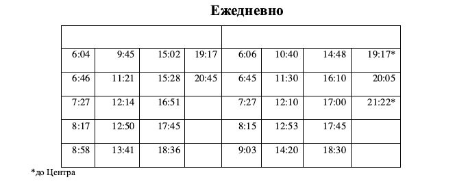 расписание автобуса № 45 в Вологде