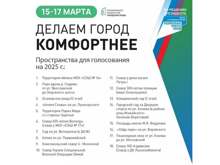 По программе «Формирование комфортной городской среды»