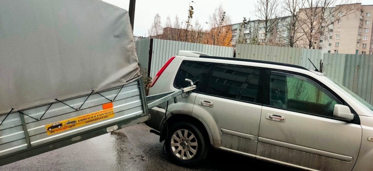 В Череповце автомобильные прицепы сошли с ума