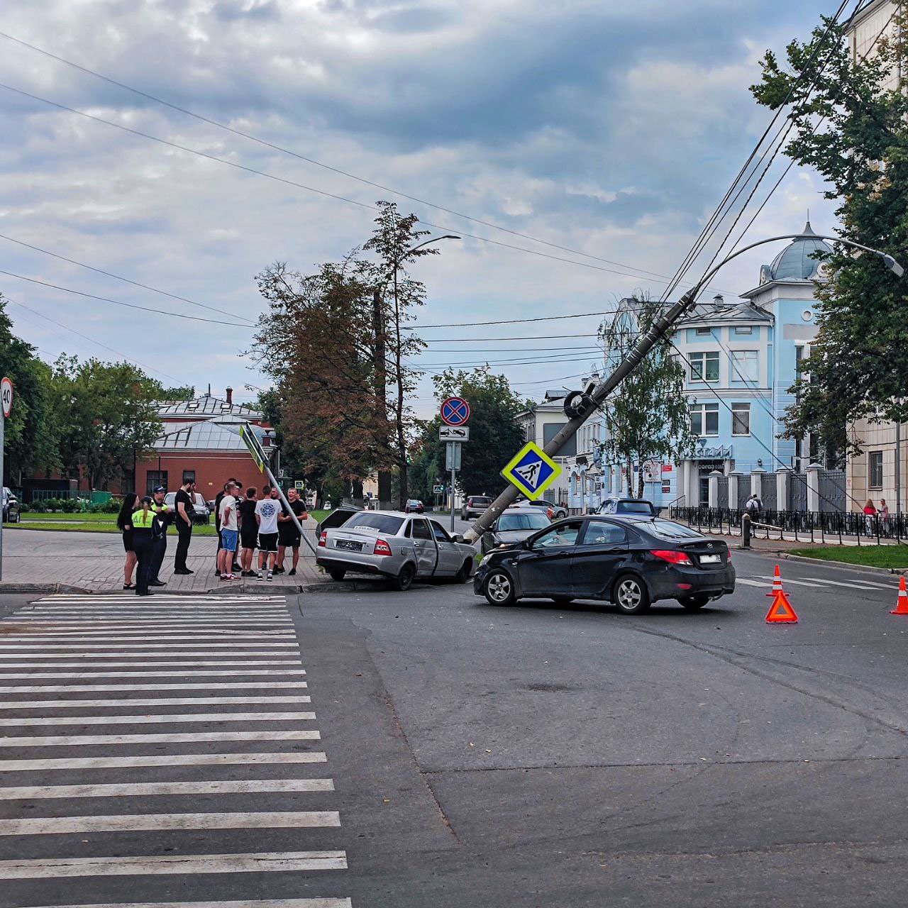 ДТП в центре Вологды