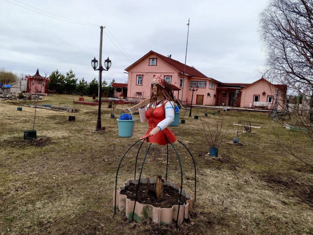 Женщину без юбки сфотографировали в Вологодской области