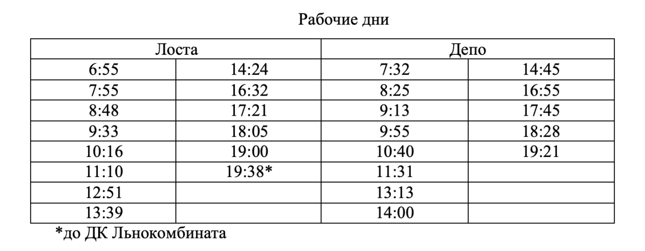 Расписание 23 автобуса вологда. Расписание автобусов Вологда маршрут 1 с Лосты.