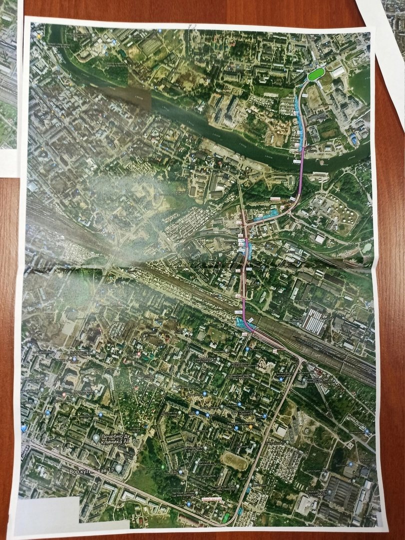 Житель Вологды предложил схему, как разгрузить центр города, Заречье и улицу Конева