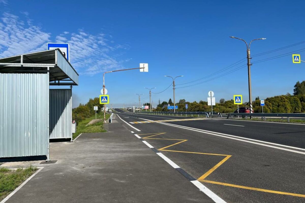 Ремонт подъезда к Череповцу закончили досрочно