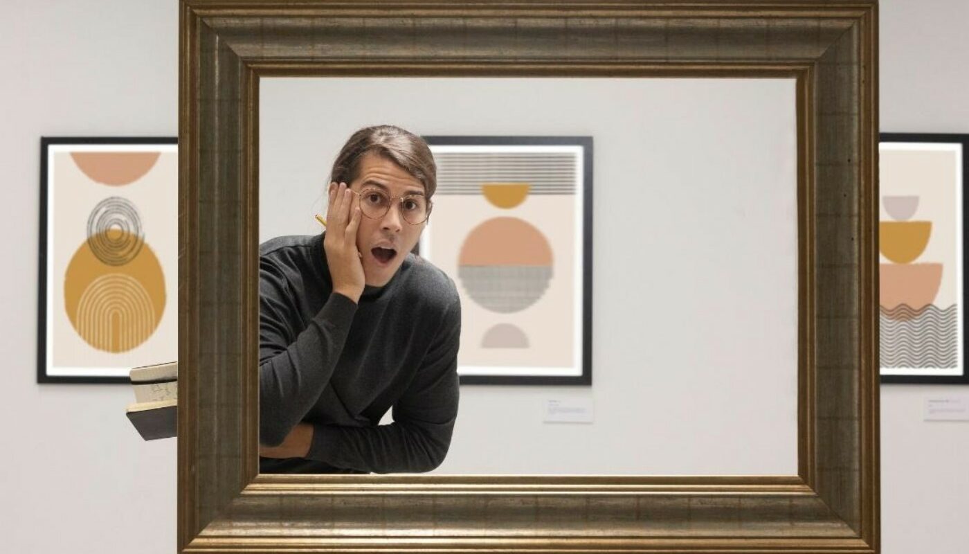 картина пропала пустая рама