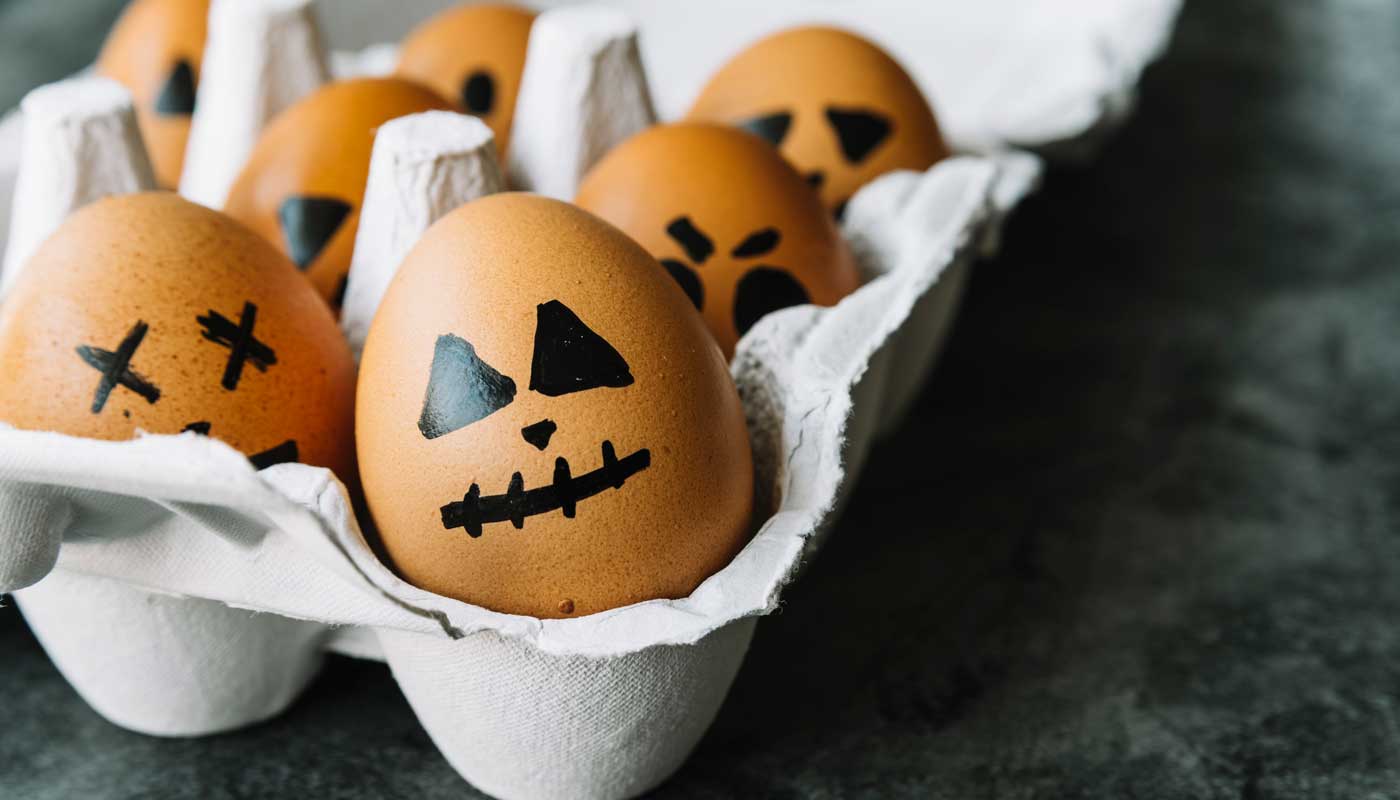 Рецепт на тематическую вечеринку: яйца по-хэллоуински