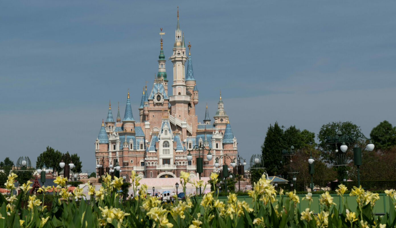 Замок Дисней в Шанхай