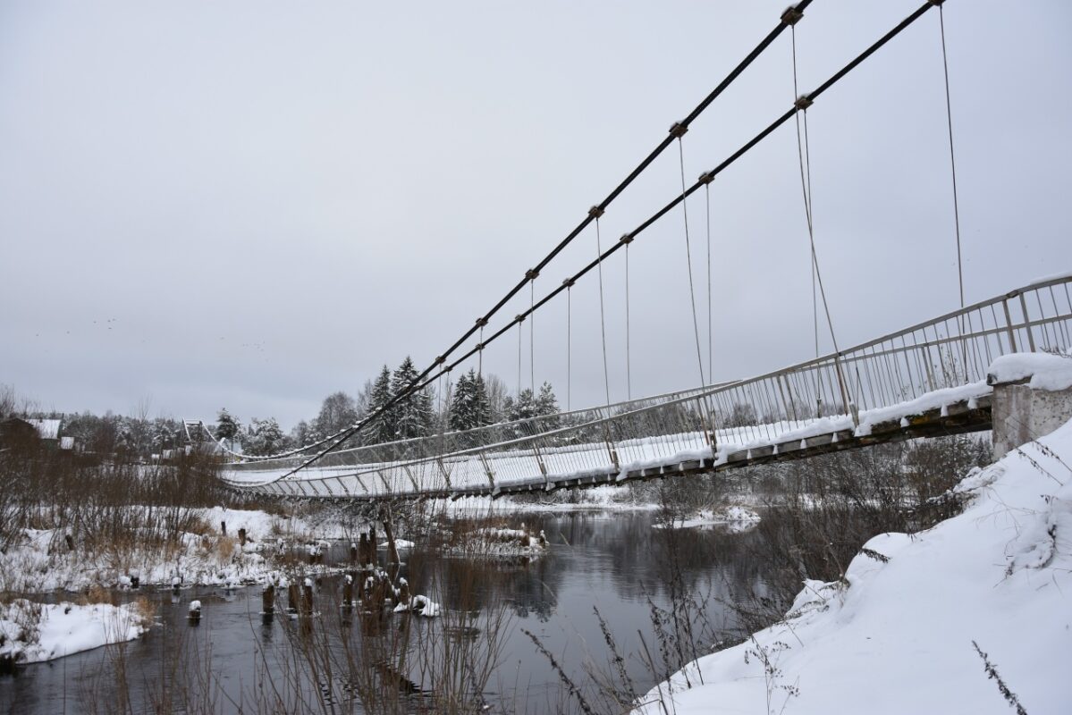 Комиссия обследовала аварийный мост в Чагодощенском округе