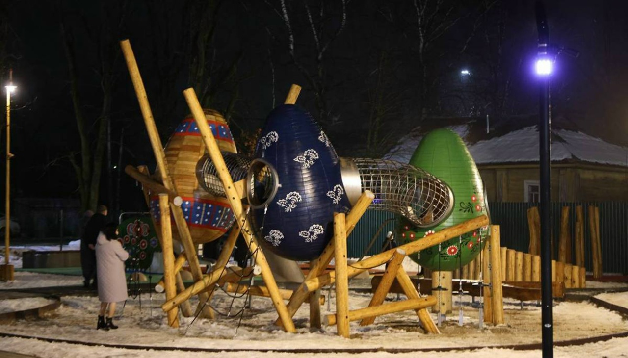 В Грязовце обустроили творческий парк Обнорского