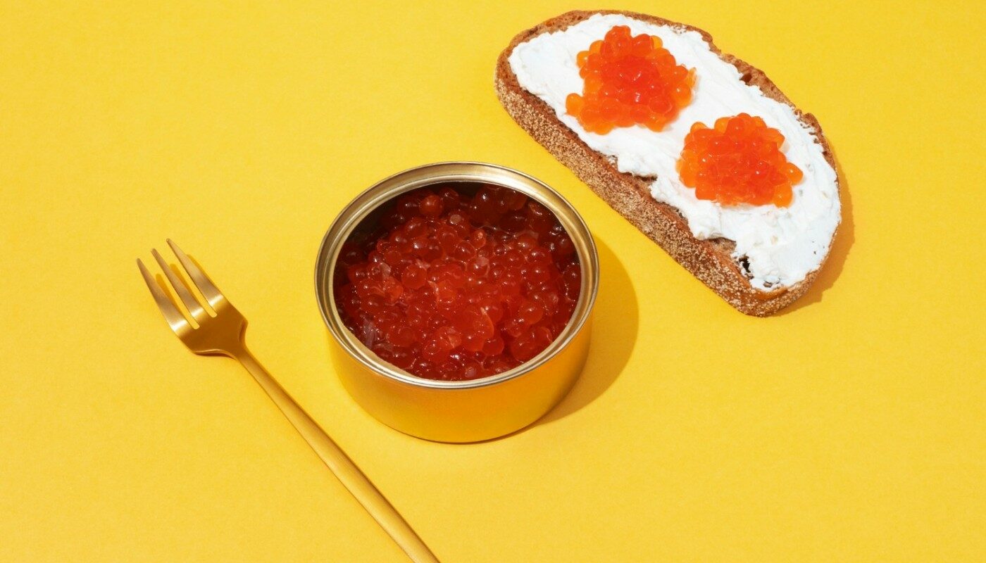 красная икра банка