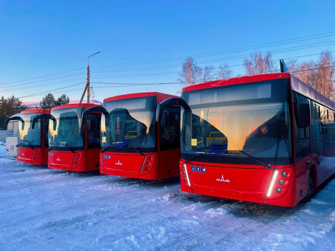 Белорусские автобусы поступили в Великий Устюг