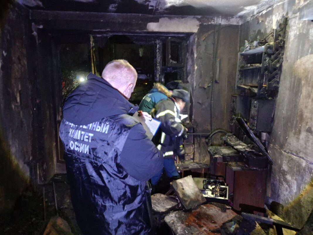 Следователи выясняют причины гибели вологжанина при пожаре