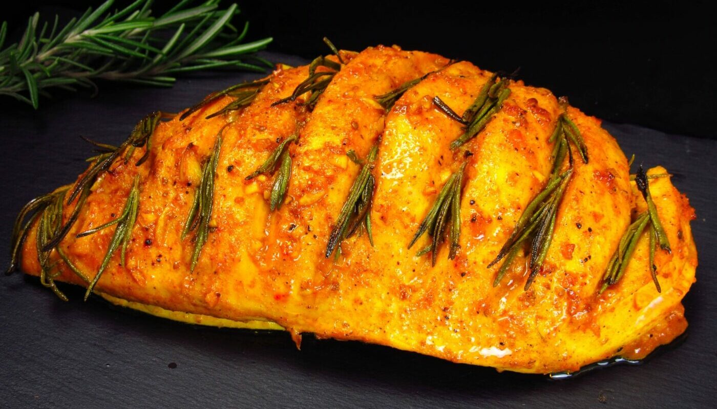 Пряная буженина из куриного филе