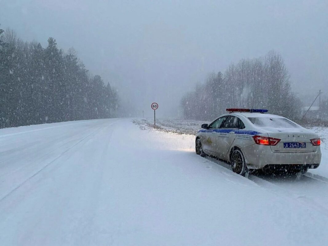 На вологодских дорогах могут ограничить движение из-за непогоды