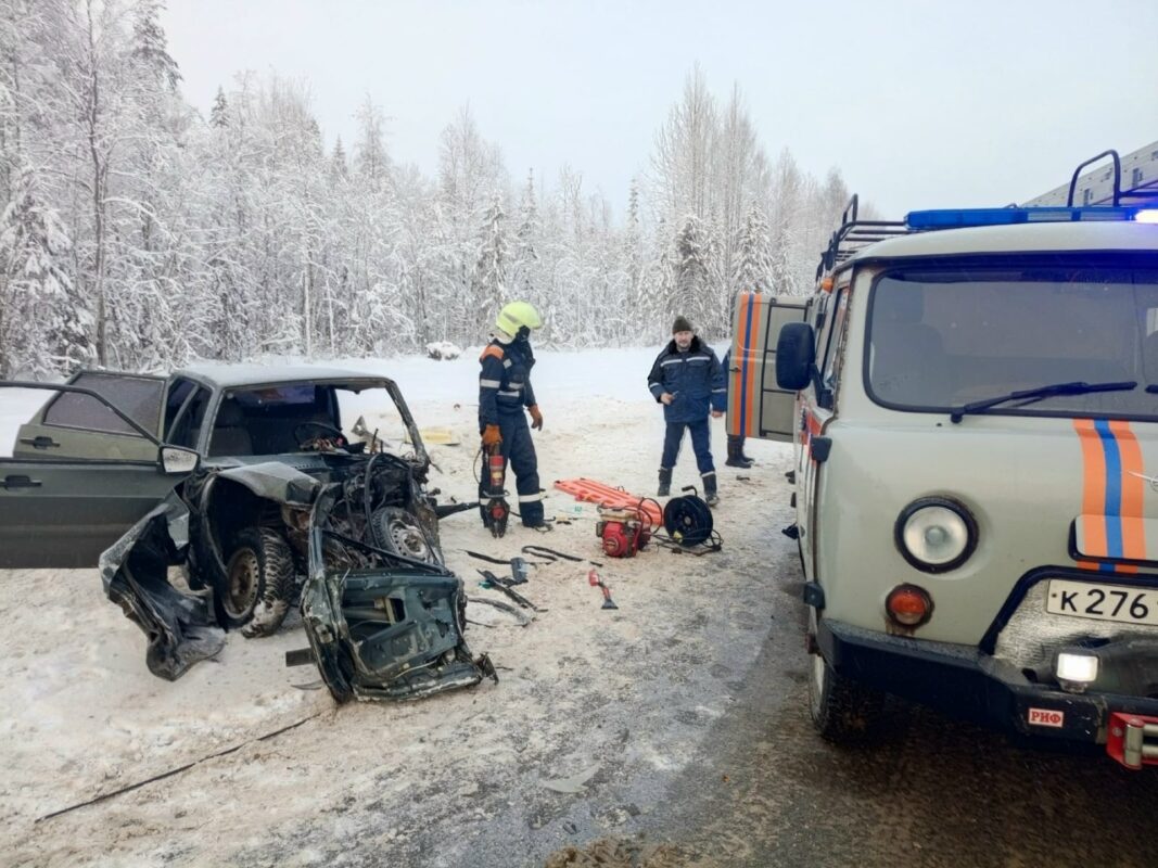Шесть человек пострадали на трассе в Вологодской области