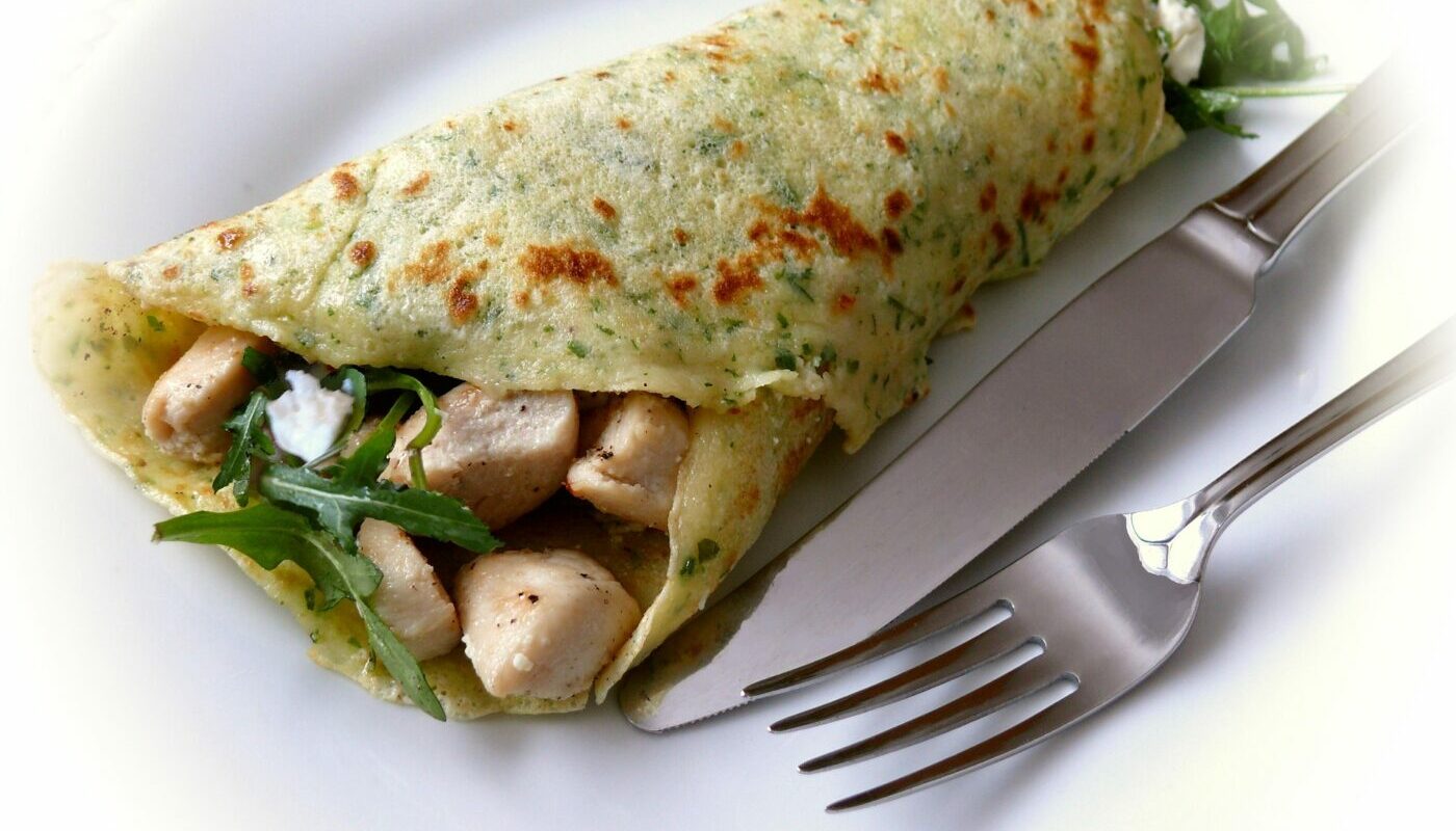 Диетические ржаные блины на Масленицу с сочной начинкой: максимум белка и минимум калорий