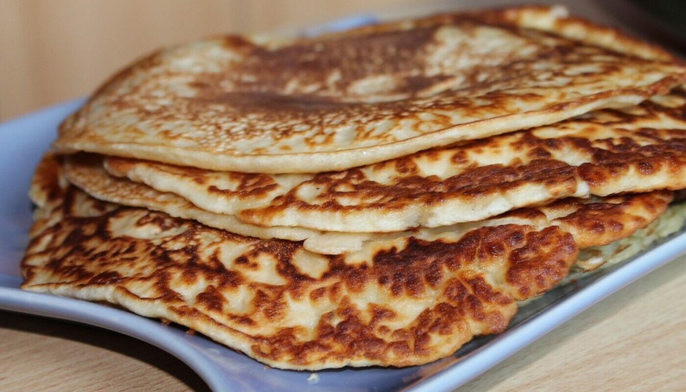 Блины без муки для Прощеного Воскресенья: идеальная форма и не рвутся на сковороде