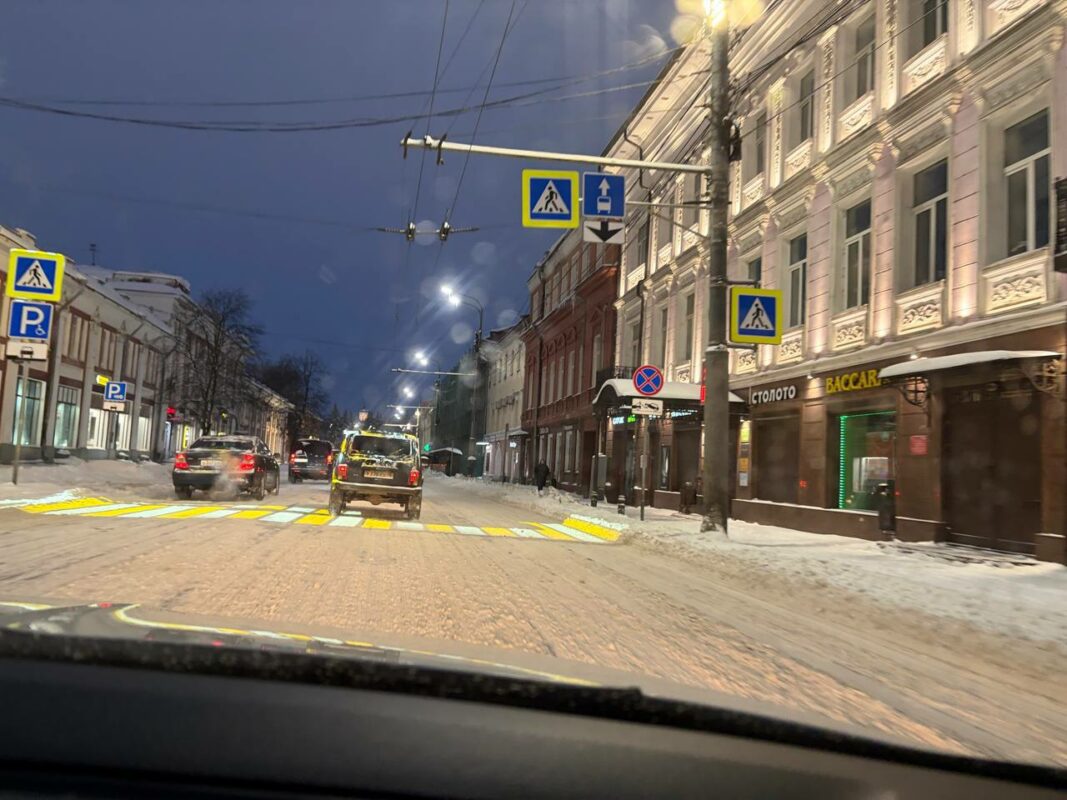 Проецируемая дорожная разметка и «умные» светофоры появятся в Вологде