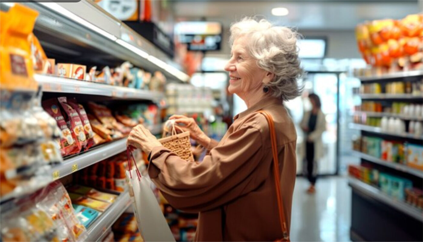 Пенсионеры могут купить продукты со скидкой с помощью мессенджера МАХ