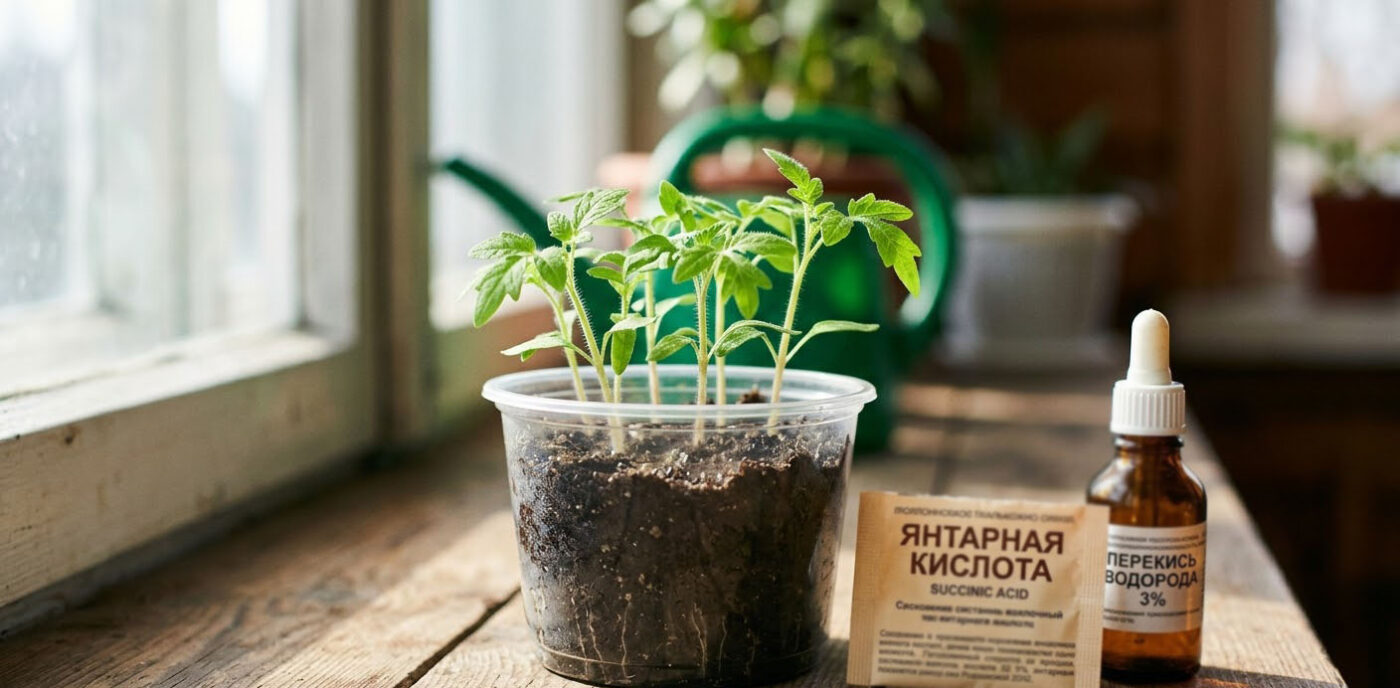 «Черная ножка» не пройдет: «копеечное» аптечное средство спасет вашу рассаду томатов в марте