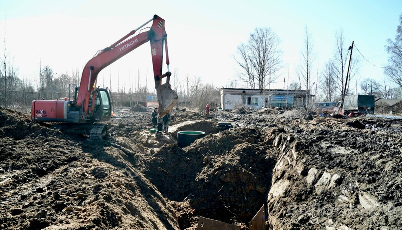 В Вологде начали строить новый коллектор
