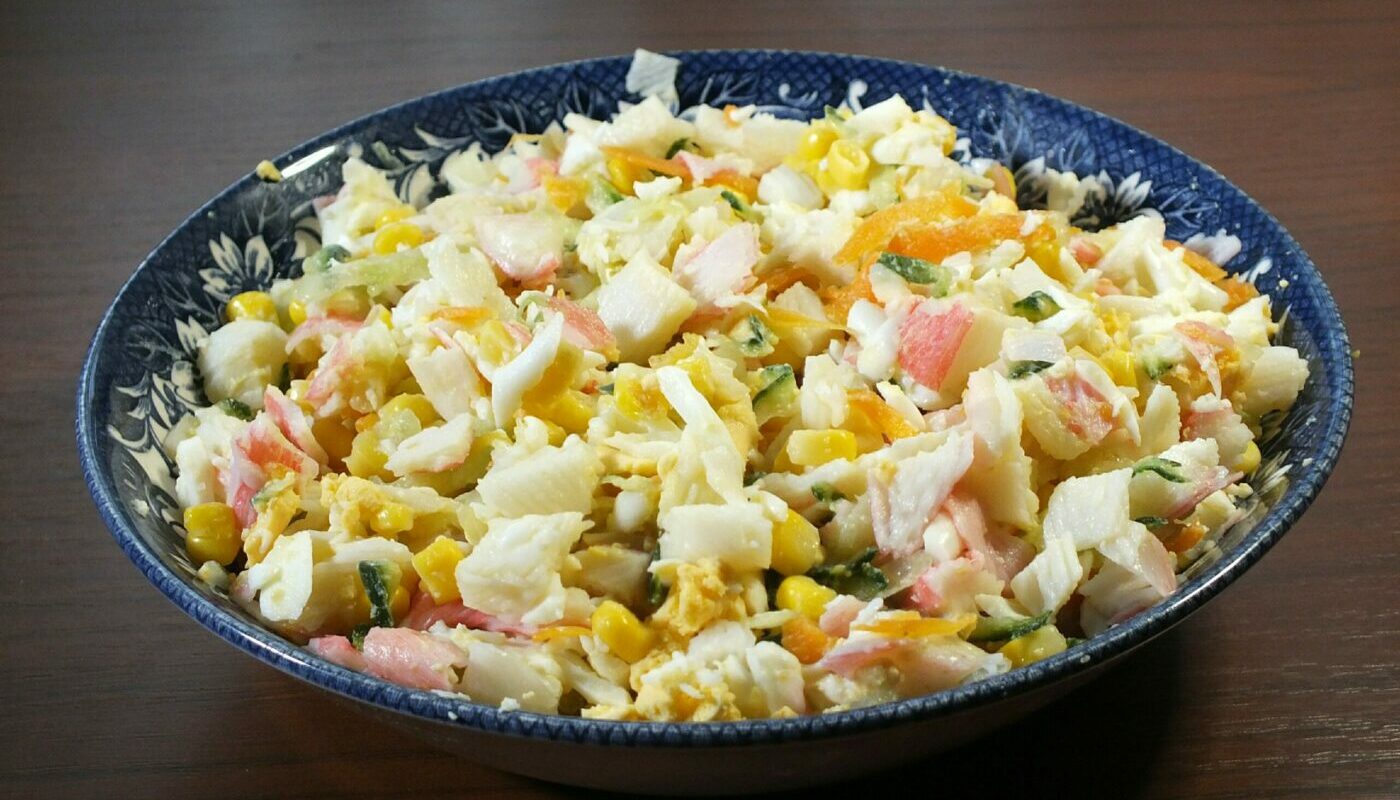 Быстрый салат «Калейдоскоп» к пасхальному столу: изумительная закуска к праздничной трапезе