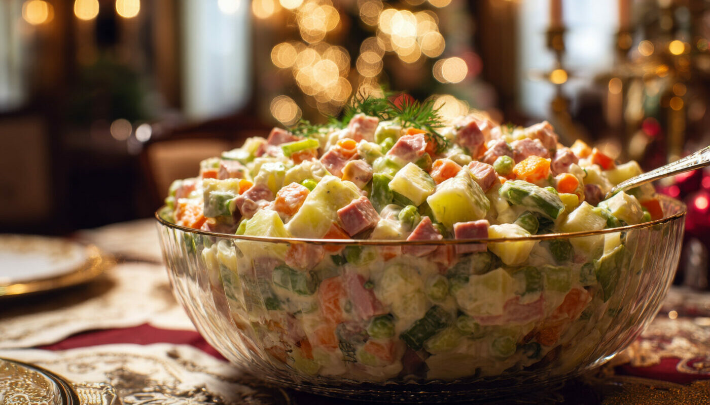 Салат «Демидовский»: сытное угощение из Алтайского ресторана для майских праздников