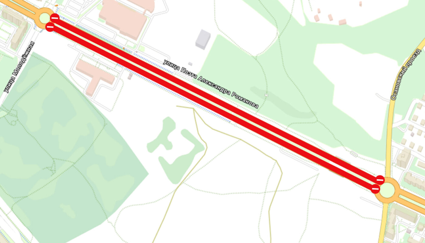 В Вологде ограничат движение и стоянку транспорта на улице поэта Романова