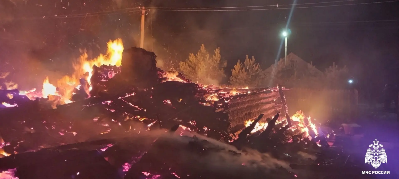 В Сокольском округе на пожаре погибла женщина