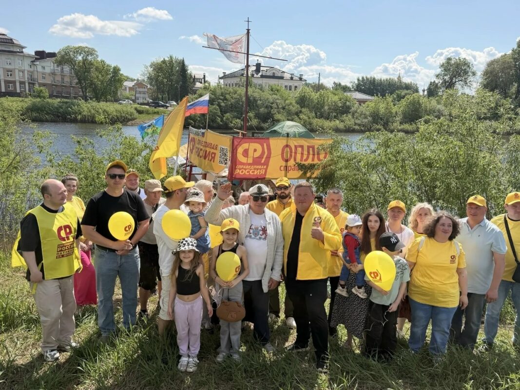 По Вологодской области движется оПЛОТ СПРАВЕДЛИВОСТИ «Ковчег»