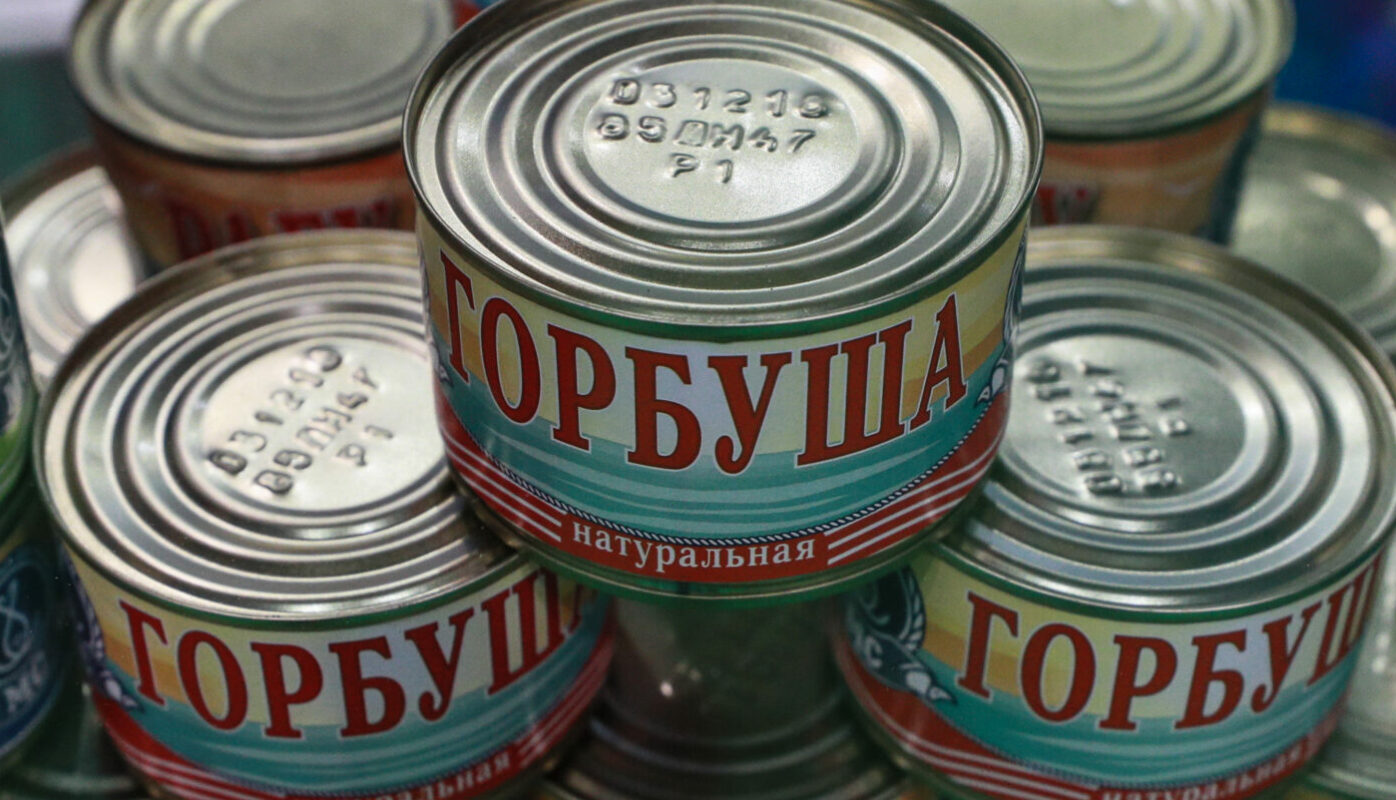 оладьи из консервированной горбуши