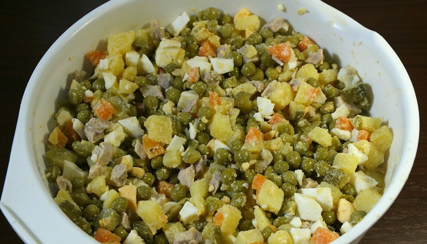 Салат «Оливье» из Италии: необычная подача и новый вкус