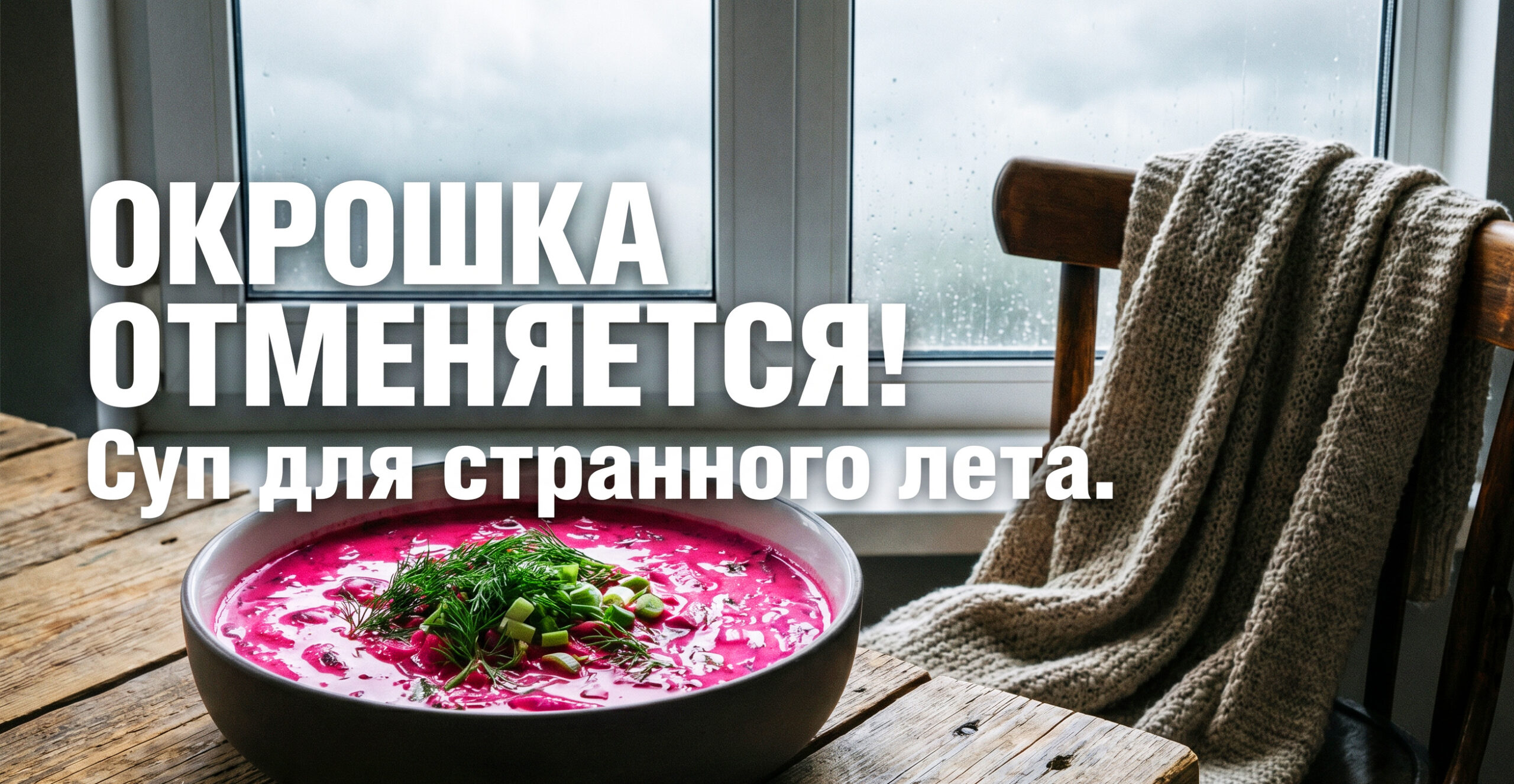 Конец эпохи кваса: этим странным летом окрошку заменила свекольная «кефирная аномалия»