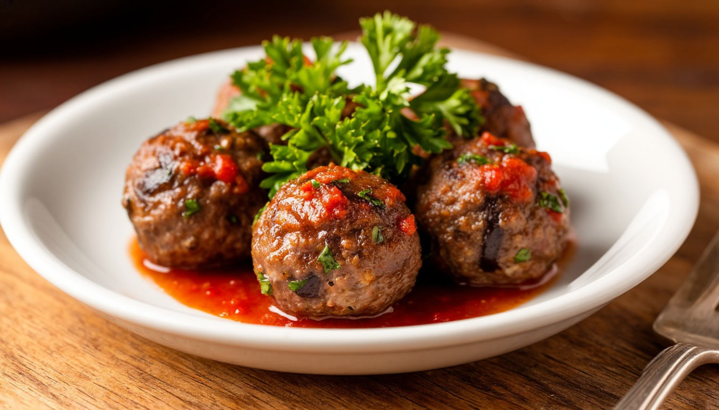 Мясо отдыхает: сочные тефтели из баклажанов, которые покорят даже гурманов