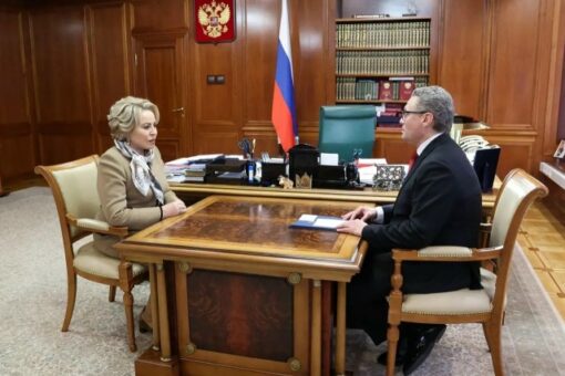 Георгий Филимонов встретился с Валентиной Матвиенко
