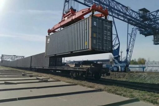 Из Вологодской области отправился первый железнодорожный состав с пиломатериалами