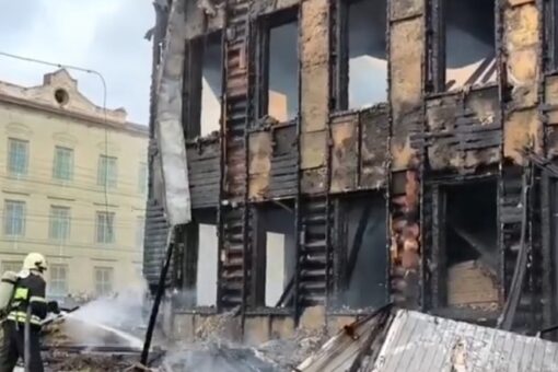 Реставраторы сгоревшего дома рассказали о состоянии памятника