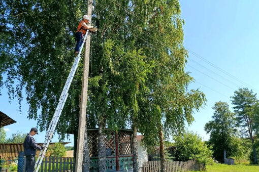 В Тарногском округе более 200 семей получили доступ к проводному интернету