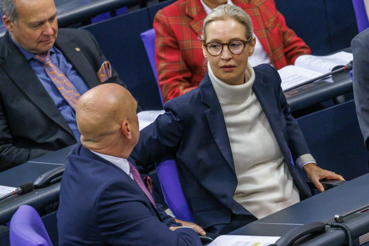лидер партии АдГ Алиса Вайдель