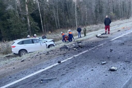 В страшном ДТП под Вологдой погиб водитель автомобиля