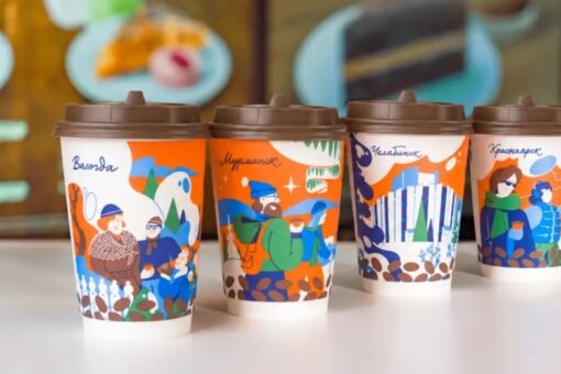 Вологда появилась на стаканчиках «Вкусно – и точка»