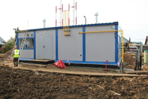 Газовая котельная в селе Никольское Усть-Кубинского округа готова на 95%